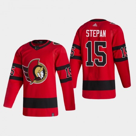 Camisola Ottawa Senators Derek Stepan 15 2020-21 Reverse Retro Authentic - Homem